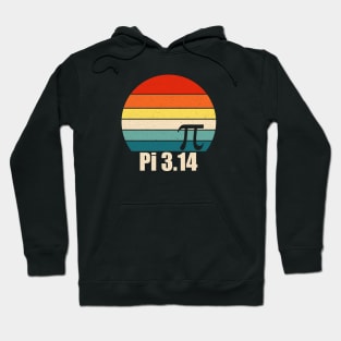 Pi Retro Sunset Hoodie